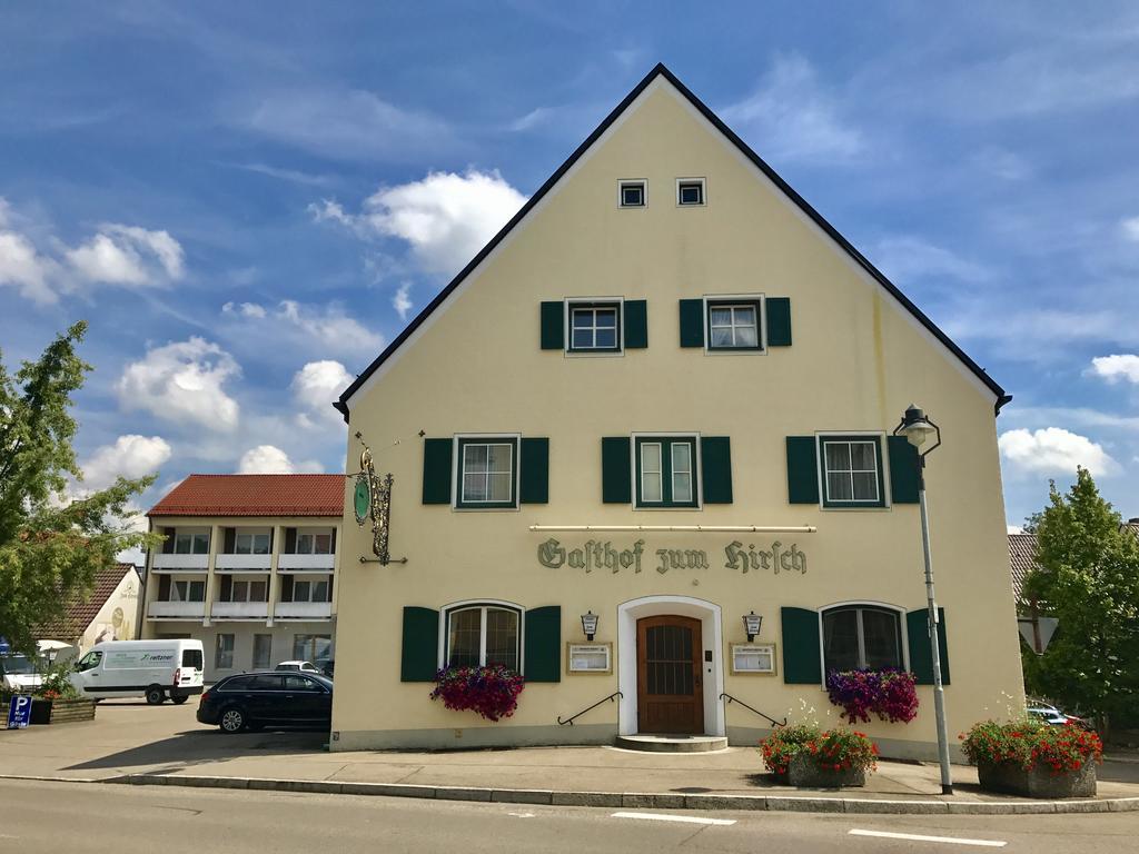 Hotel Gasthof zum Hirsch Wertingen Exterior foto