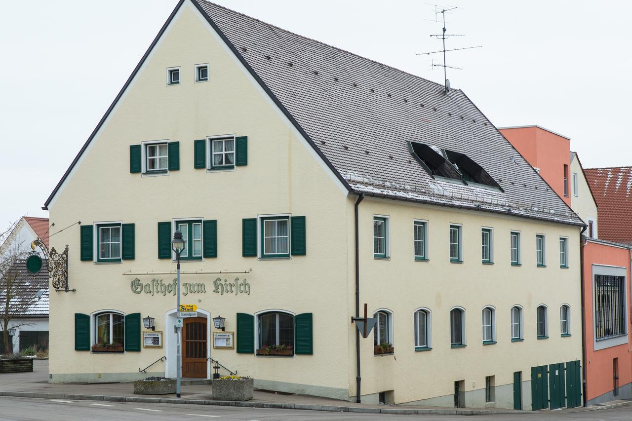 Hotel Gasthof zum Hirsch Wertingen Exterior foto