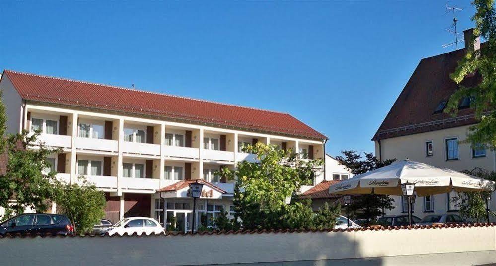 Hotel Gasthof zum Hirsch Wertingen Exterior foto